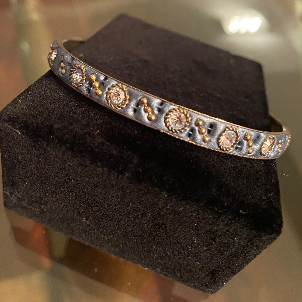 Petite Casual Bracelet w/ Rhinestones